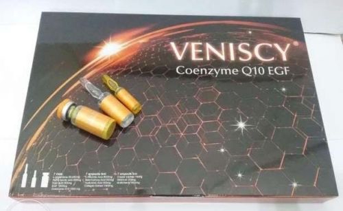 NEW VENISCY COENZYME Q10 EGF ORIGINALLY IMPORTED FROM SWITZERLAND WHITE GLUTATHIONE SKIN WHITENING by www.ccthaitown.com