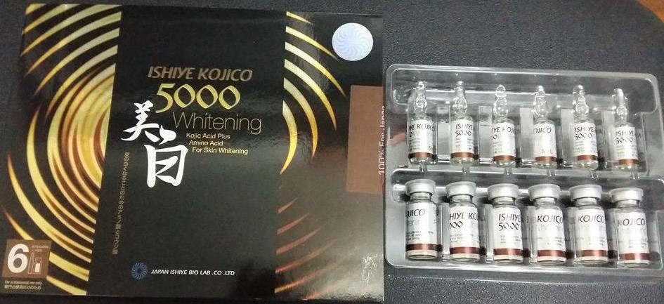 NEW ISHIYE KOJIKO 5000 mg WHITENING PLUS AMINO ACID INJECTION by "www.ccthaitown.com"