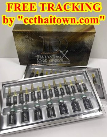 GLUTAX 75G DCRP 750000 DNA CELL REVITALIZE GLUTATHIONE SKIN WHITENING INJECTION by "www.ccthaitown.com"