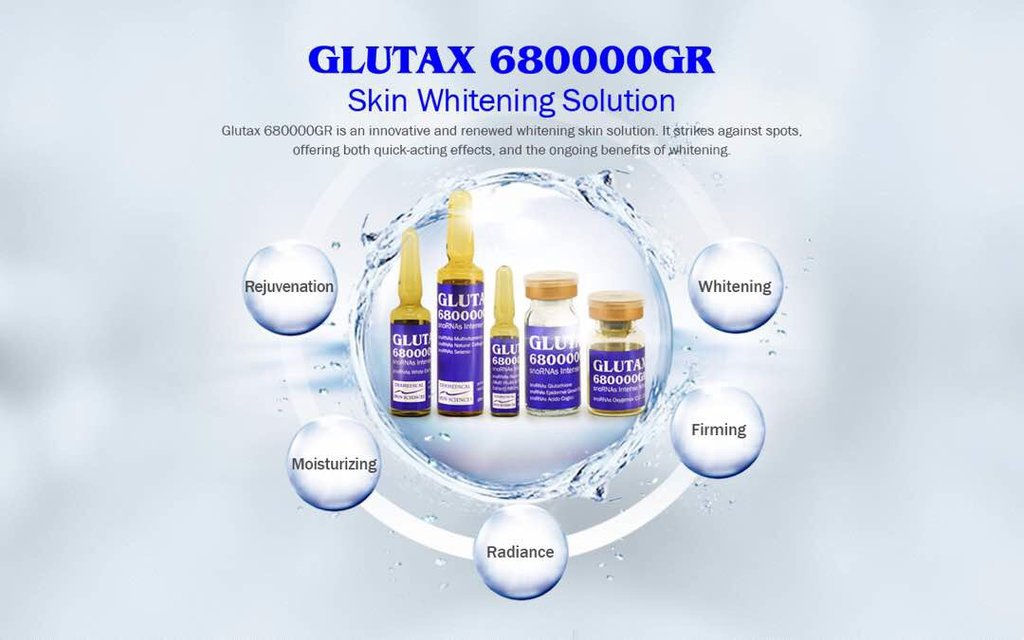 GLUTAX 680000GR snoRNAs INTENSE WHITE WHITENING GLUTATHIONE SKIN by "www.ccthaitown.com"