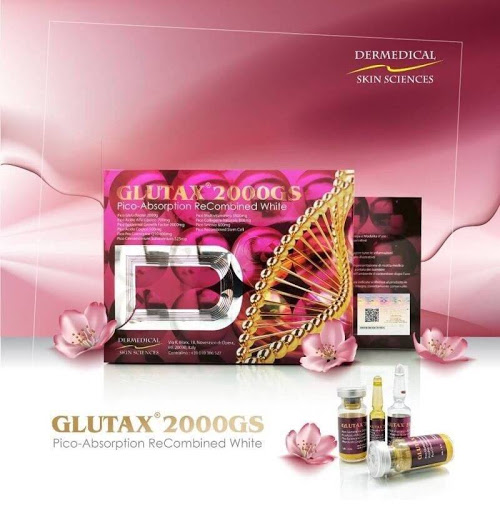 GLUTAX 2000GS PICO-ABSORPTION RECOMBINED WHITE WHITENING GLUTATHIONE SKIN by "www.ccthaitown.com"