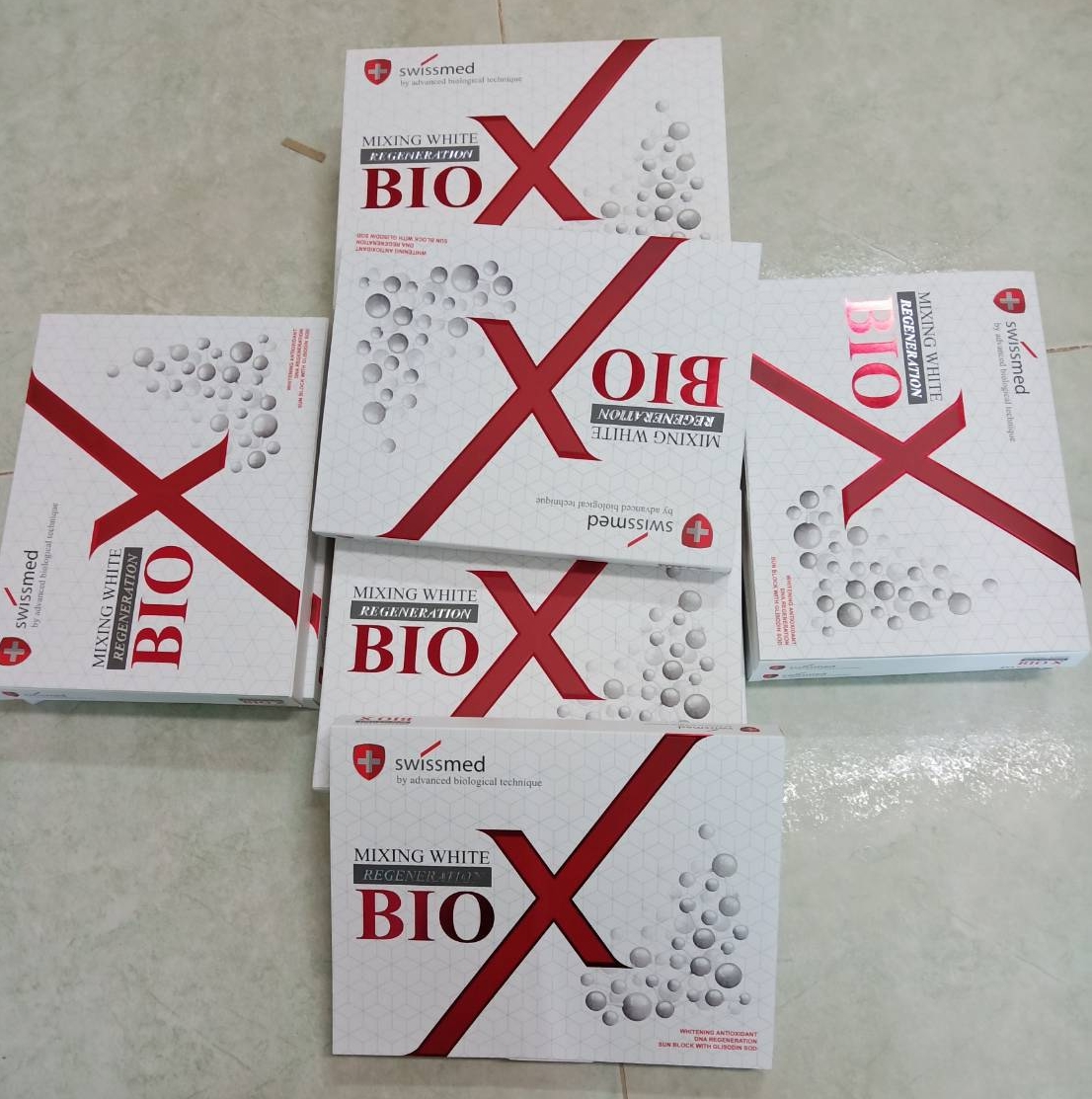 NEW MIXING WHITE BIO X (SWITZERLAND) REGENERATION GLUTATHIONE WHITENING INJECTION by www.ccthaitown.com