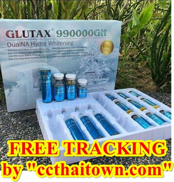 GLUTAX 990000 GH DUALNA HYDRA GLUTATHIONE SKIN WHITENING INJECTION by www.ccthaitown.com