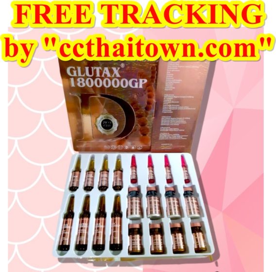 NEW GLUTAX 1800000GP PICO CELL ABSORPTION SKIN CELLULAR REGENESIS WHITENING GLUTATHIONE by "www.ccthaitown.com"