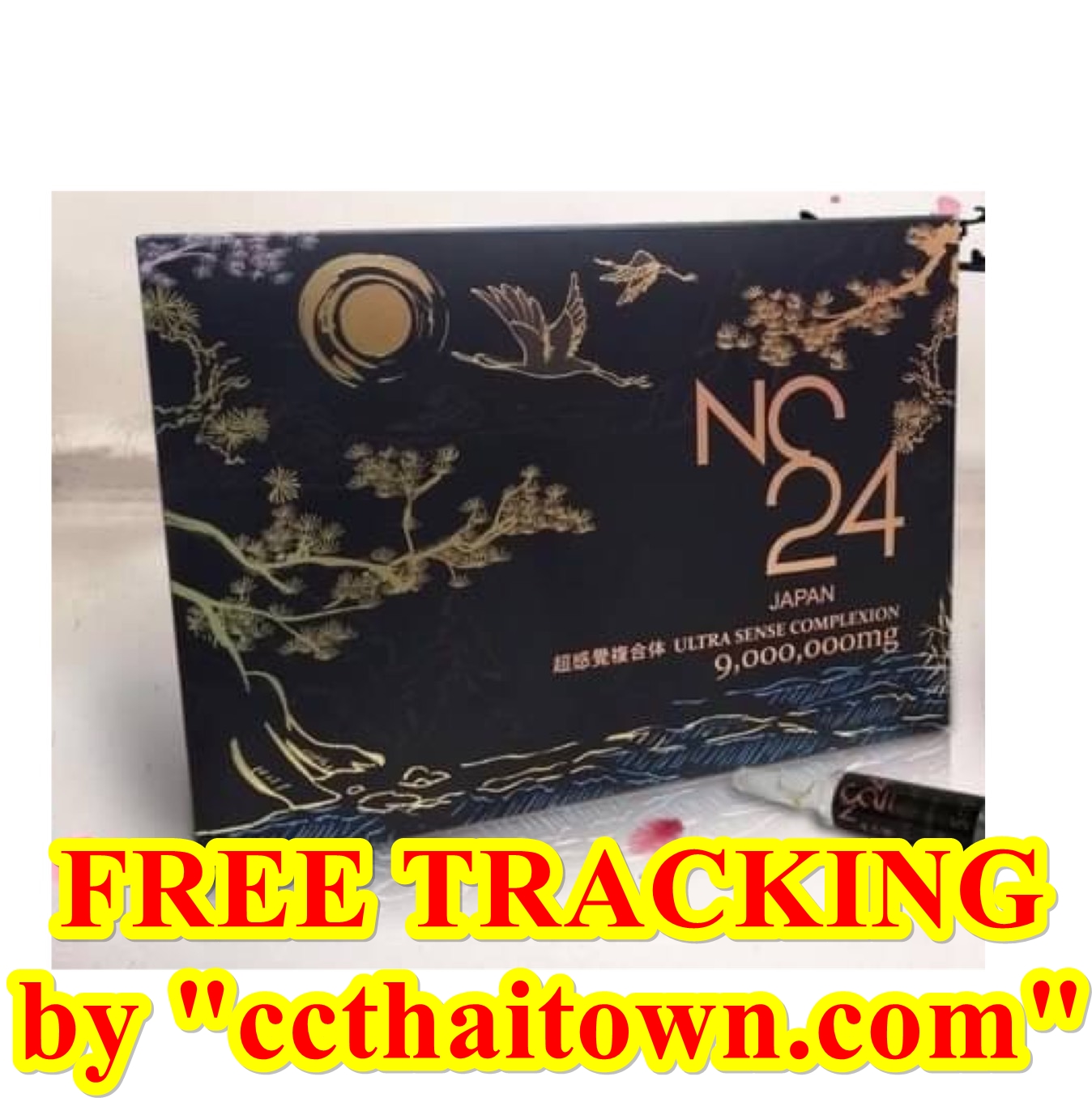 NEW NC24 9,000,000mg (JAPAN) SAKURA ULTRA SENSE COMPLEXION + GLOWING + ANTI AGING + FLAWLESS WHITENING GLUTA GLUTATHIONE by www.ccthaitown.com