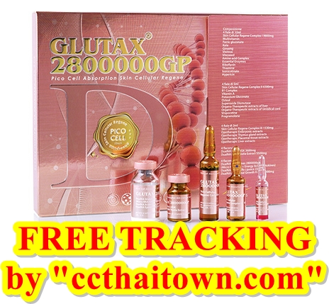 NEW!! GLUTAX 2800000GP (PINK) PICO CELL ABSORPTION SKIN CELLULAR REGENE (ITALY) by www.ccthaitown.com