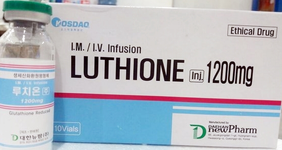 LUTHIONE GLUTATHIONE WHITENING 1200 MG GLUTA WHITE BRIGHT SKIN Injection by www.ccthaitown.com