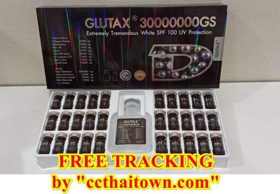 NEW GLUTAX 30000000GS (ITALY) EXTREMELY TREMENDOUS WHITE SPF 100 UV PROTECTION by www.ccthaitown.com