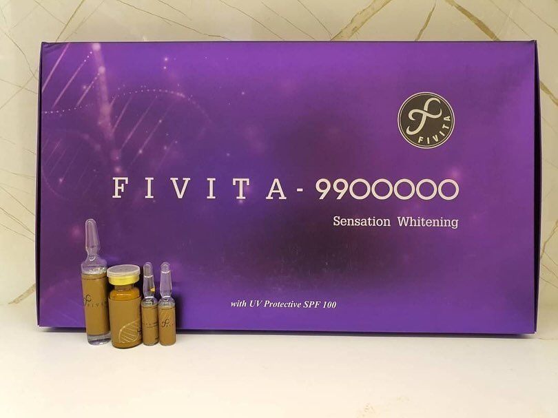 NEW FIVITA 990000 SENSATION GLUTATHIONE WHITENING SKIN (PURPLE COLOR BOX) INJECTION by "www.ccthaitown.com"