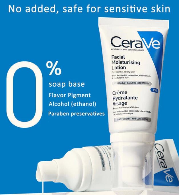 CERAVE PM/AM FACIAL MOISTURISING LOTION 52 ml